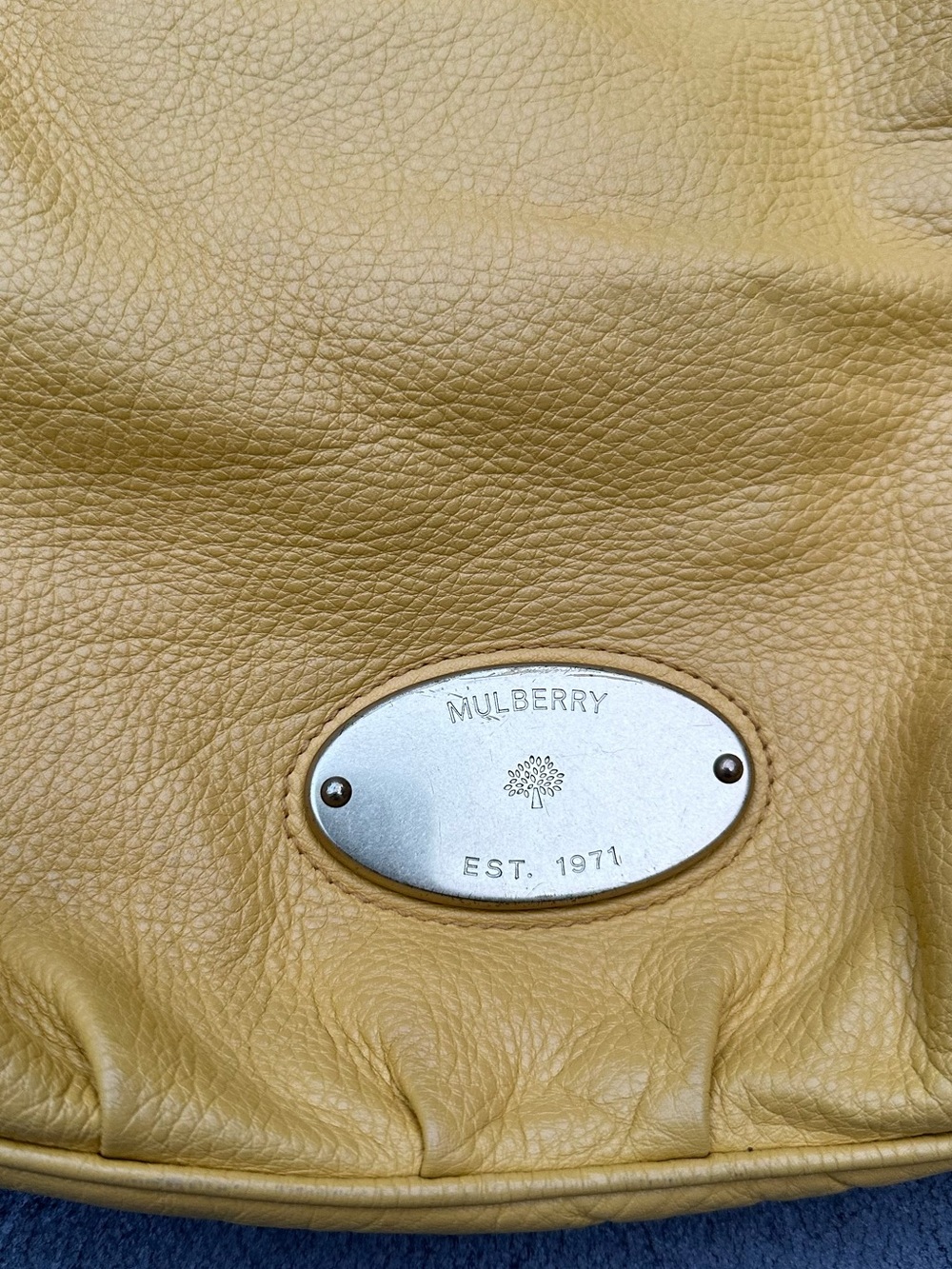Vintage Mulberry Mitzy Messenger Yellow Shoulder Bag - Picture 3 of 10